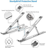 Leeboom ventilated laptop riser showcasing open frame cooling design for airflow