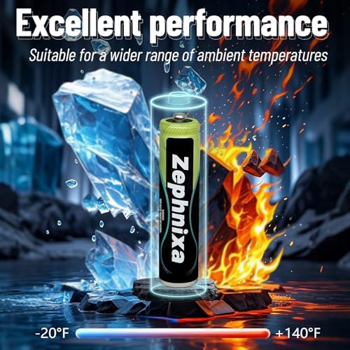 Zephnixa four hundred milliamp hour rechargeable cells showing compatibility with home cordless phones.