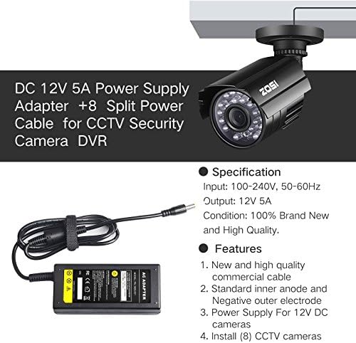 Fancy Buying surveillance power unit setup diagram with multiple security camera connections