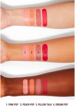 Charlotte Tilbury matte beauty blush wand for a natural airbrushed cheek flush.
