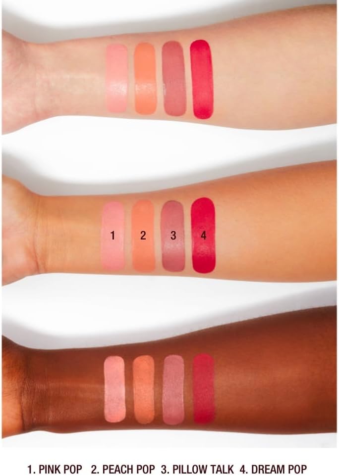 Charlotte Tilbury matte beauty blush wand for a natural airbrushed cheek flush.