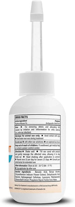 Vetericyn dog and cat ear medicine product label details