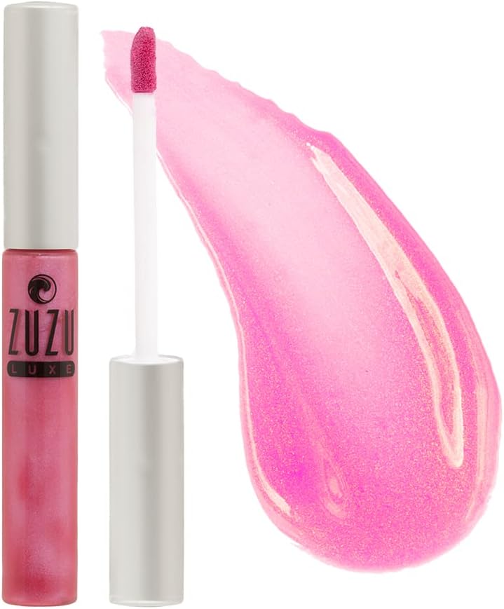 Zuzu Luxe lip gloss silver capped applicator wand