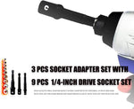 Uayeatye tool accessory kit packaged for display