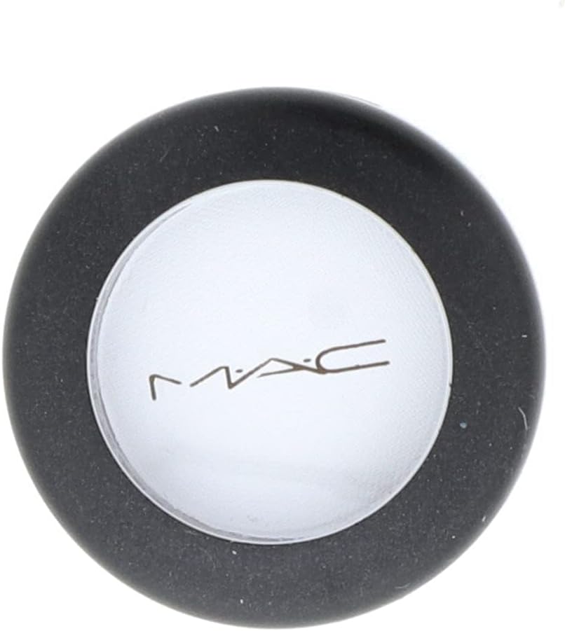 MAC white eyeshadow compact open view
