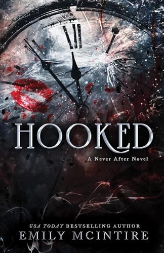 Hooked by Emily McIntire book showing spine and premium paperback binding details