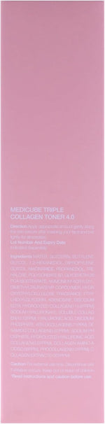 Medicube Triple Collagen Toner lifestyle dewy glow look