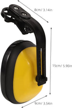 GLEAVI construction noise isolating ear muffs side angle view
