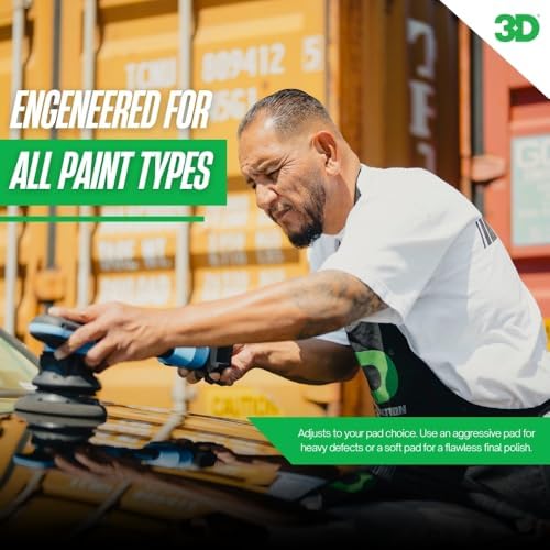 3D One professional cutting and polishing compound bottle for paint correction