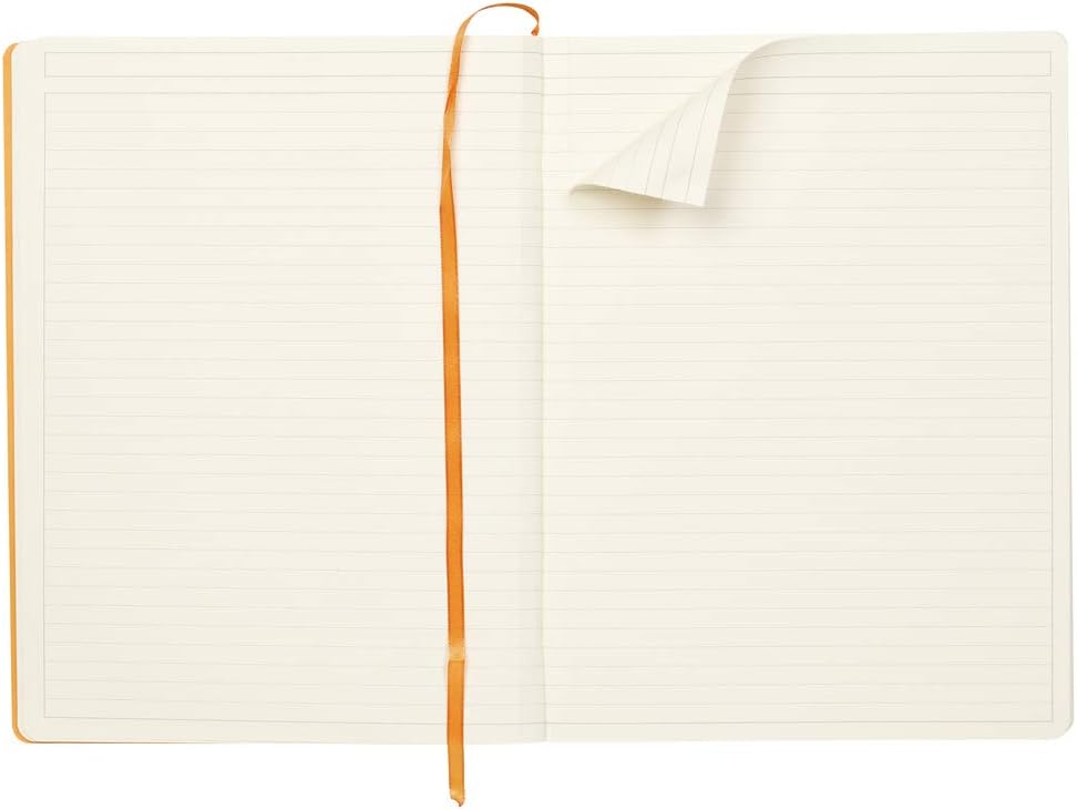 Rhodia Rhodiarama A4 plus notebook showing elastic closure band
