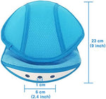 Detailed texture view of superfine sweat-absorbing fabric fibers.