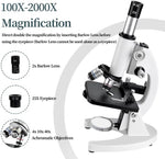 Close up of Yoncoux microscope achromatic objective lenses