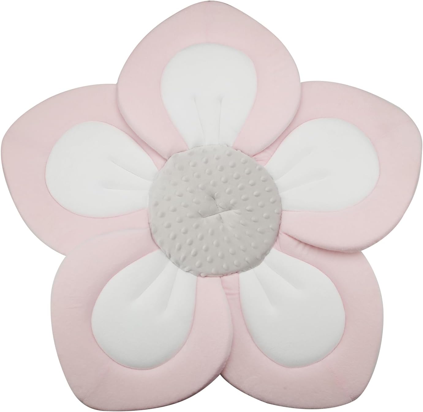 PandaEar baby bath pad pink flower design in sink