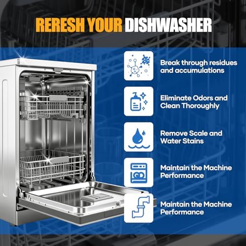 Bellaluce heavy duty dishwasher deodorizer tablets
