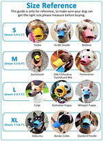LUCKYPAW pet mouth cover nylon buckle adjustment details