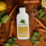 Back of Mint Naturals Dishwasher Cleaner showing ingredients