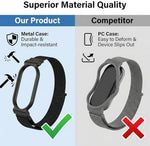 Side profile of premium protective metal housing for AI voice recorder