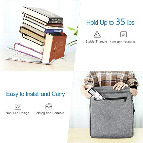 ivoler adjustable notebook stand back view showing open ventilation design