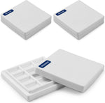 MEEDEN Ceramic Watercolor Palette with Cover, 12-Well White Porcelian Mixing Tray Artist Painting Palette with Lid, Square Painting Tray Palettes for Watercolor Gouache Acrylic Painting, 33/4" x 33/4" - Image 9