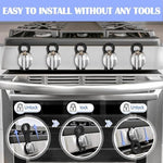 Kitchen safety stove knob covers packaging and product contents