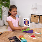 Melissa & Doug 10 piece children beginner magic tricks set components spread out