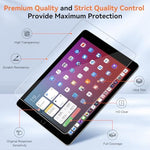Techshield iPad screen protector showing clarity and touch response