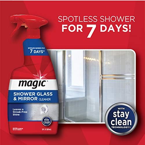 Streak free mirror cleaning spray with Stay Clean Technology
