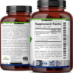 Zazzee Organic Blueberry Extract bottle with supplement details
