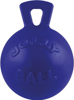 Jolly Pets Tug-n-Toss Dog Toy Ball with Handle, 8 Inches/Large, Blue - Image 12