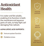 Solgar brand antioxidant support supplement bottle