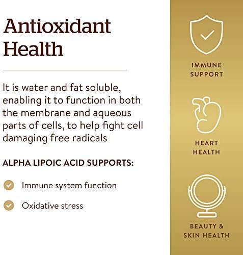 Solgar brand antioxidant support supplement bottle