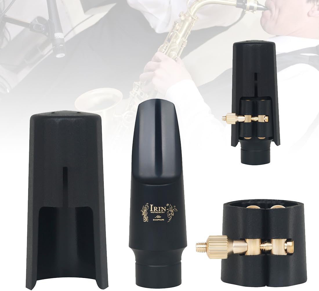 OriGlam plastic alto sax mouthpiece close up