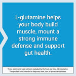 Life Extension L-Glutamine 100 count capsule bottle packaging design