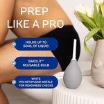 Grey Future Method reusable douche bulb for portable personal care
