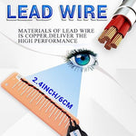 Authentic LeFix CMOS backup reserve battery showing wire lead dimensions