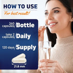 Vitamatic Alpha Lipoic Acid 240 capsules supplement facts panel and ingredients list