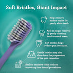 GuruNanda whitening toothbrush soft bristle detail