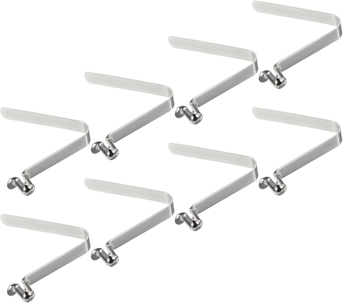 PATIKIL 6.5x4mm Kayak Paddle Snaps, 8 Pack Pole Push Button Spring Clips Steel Hollow Button Locking Tube Single Pin for Camping Awning Tent Pole - Image 10