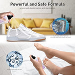 Aromatic shoe deodorizer mist for athletic footwear and gym bags