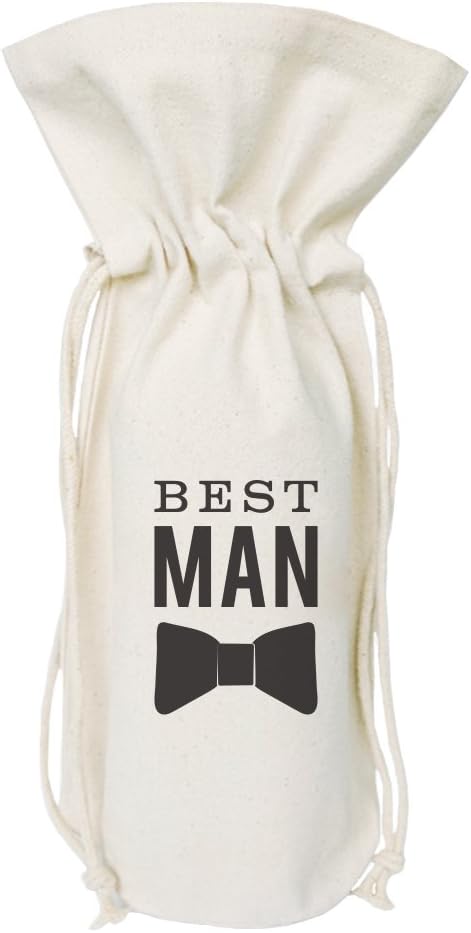 The Cotton & Canvas Co. Eat, Drink and Be Married Wine Bag, Bottle Cover, Bridal Party Gift and Wedding Gift Bag - Image 11