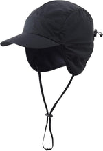 Home Prefer Waterproof Men's Winter Hats with Visor Warm Fleece Lined Baseball Cap Earflaps Trooper Trapper Hat for Men - Image 1