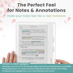 Anti-glare comparison of Kobo screen with Bellemond protector