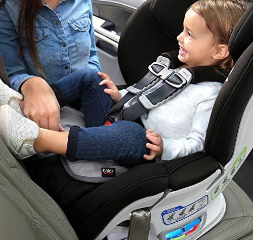 Britax waterproof liner installed in a car seat for display