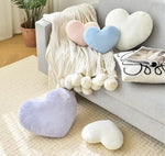 Authentic Petrella heart pillow home decor styling