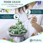Zatural non GMO plant based flaxseed oil for salads and smoothies