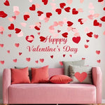 Thick craft paper heart garland party supplies for girls birthday