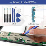 Detailed view of the USB-C port connector on the YWLRONG flex board