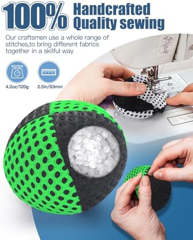 Oazoxcx professional juggling bean bags stored inside the included natural jute transport bag