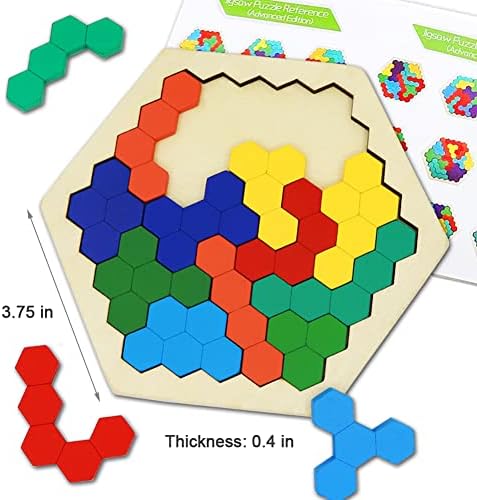 Vibrant multicolor geometric block puzzle pieces arranged to create distinct animal and object patterns.