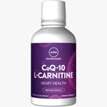 MRM Nutrition CoQ-10 L-Carnitine Liquid front view heart health supplement